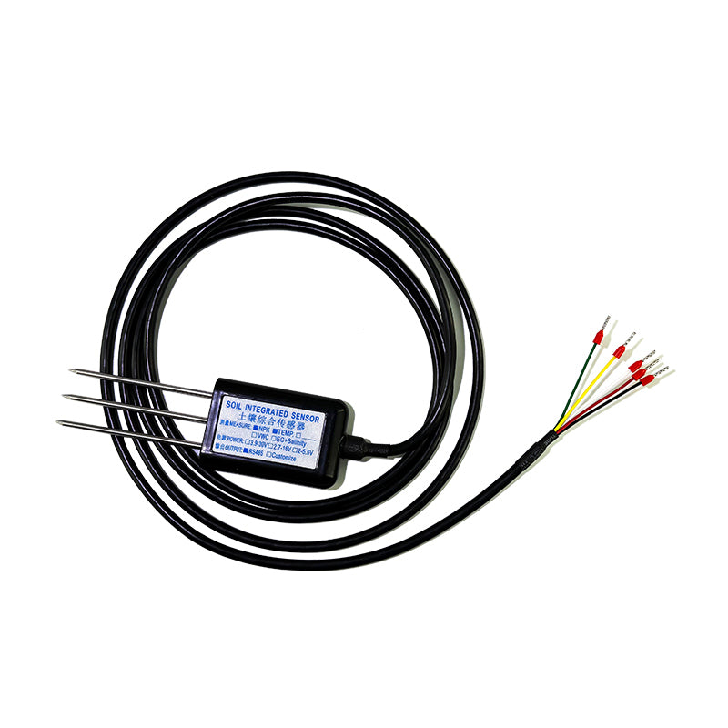 SIS10 Soil Integrated Sensor(NPK, Moisture, Temperature, EC, Salinity) Soil Water Content Sensor. RS485 interface