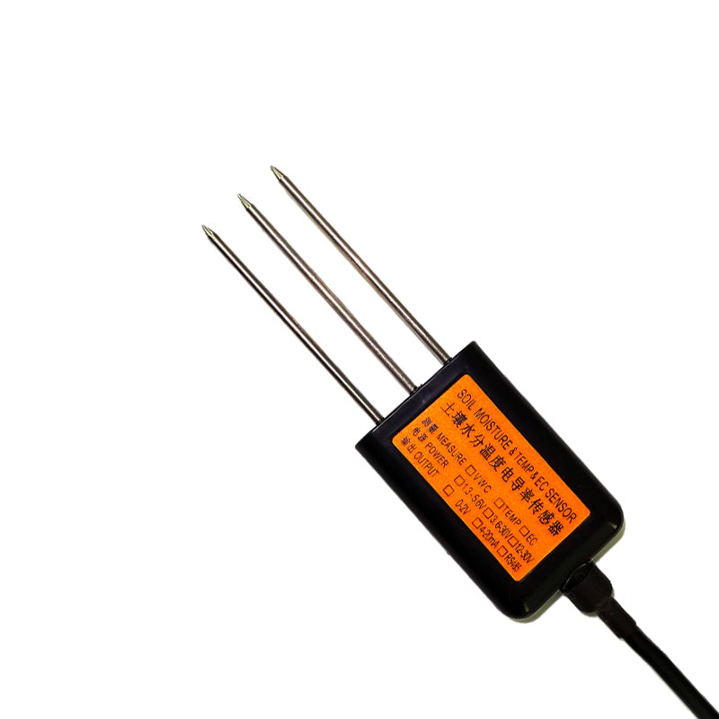 MEC10 Soil Moisture&Temperature&EC Sensor. Soil Water Content Sensor. RS485 / 0-2V interface
